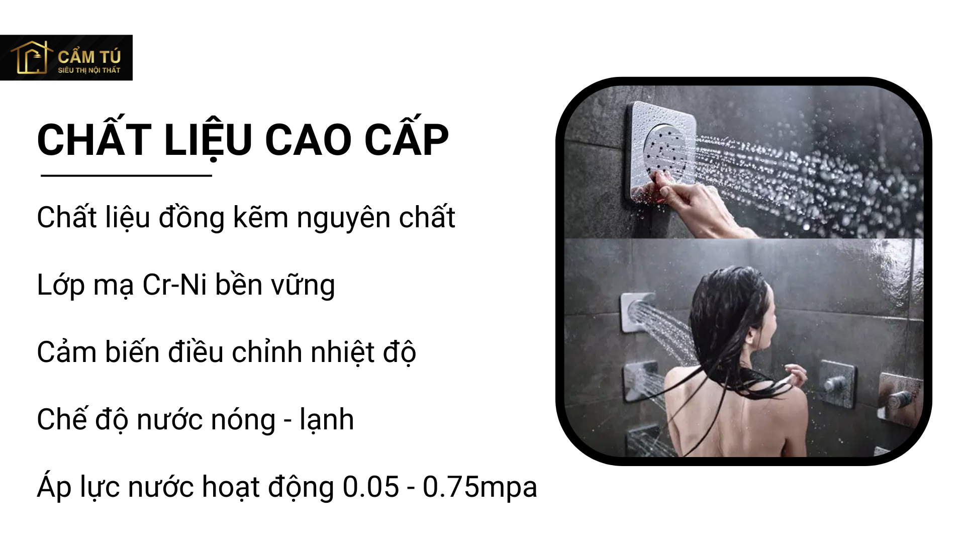 Bộ phòng tắm tận hưởng American Standard EASYSET - ENJOYMENT