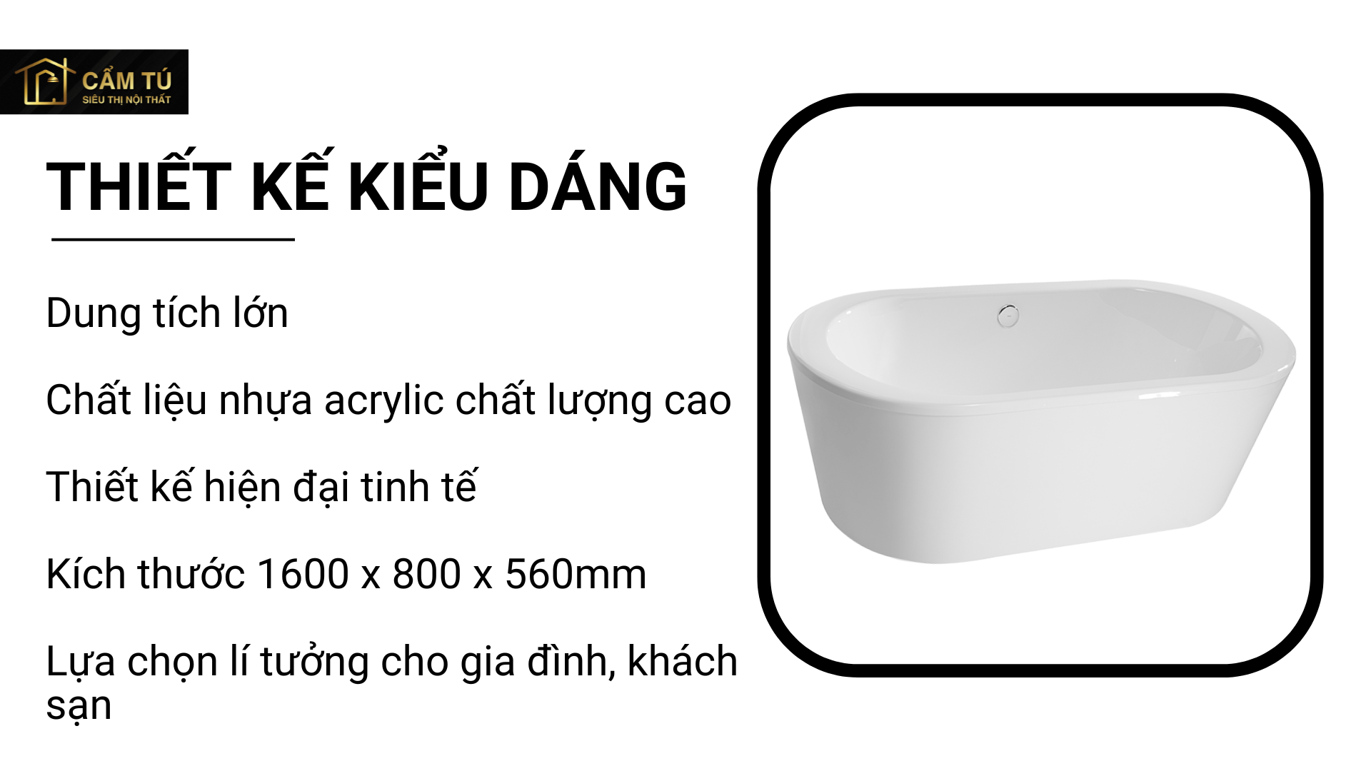 Bồn Tắm Inax BF-1656V Lập Thể 1.6M
