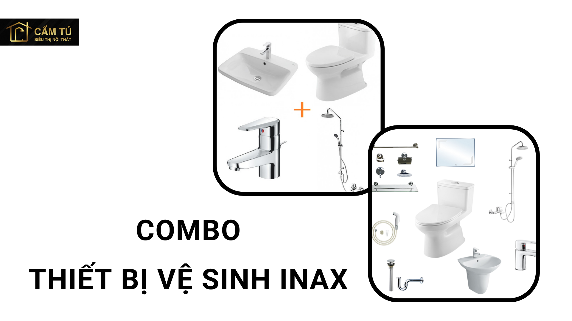 Combo thiết bị vệ sinh Inax giá rẻ, chất lượng cao