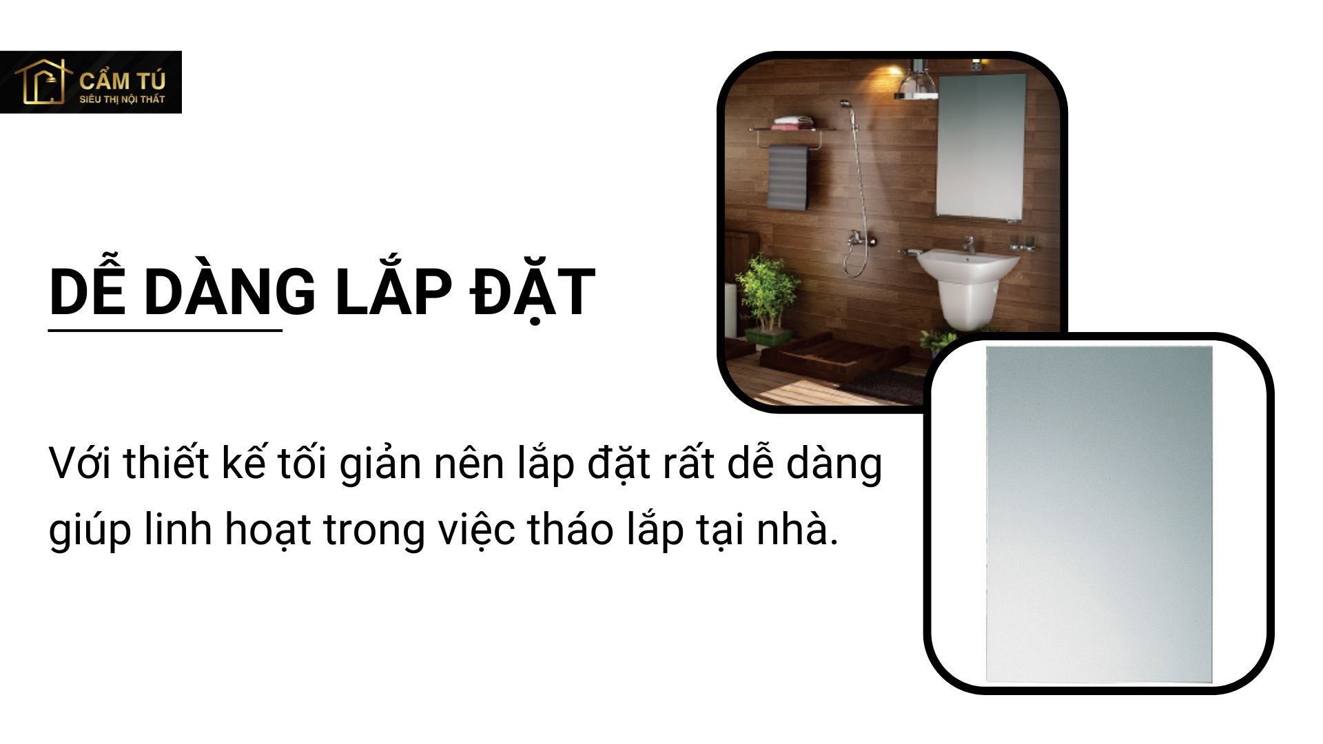 Gương Lavabo Inax KF-6090VA