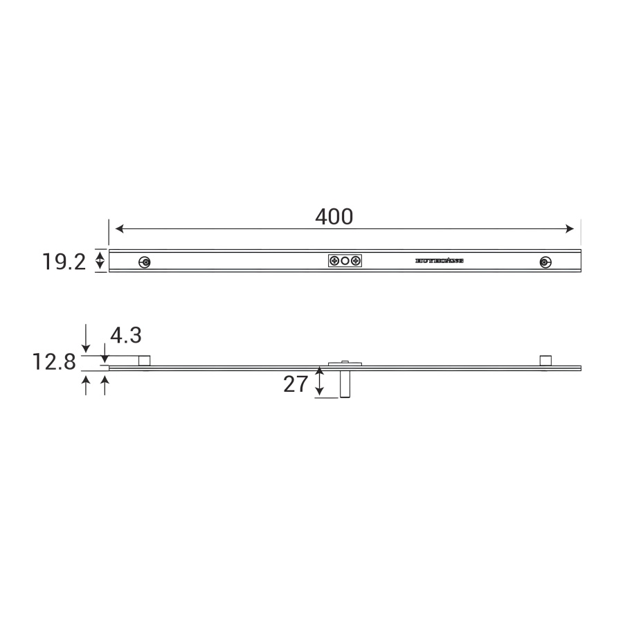 Bản vẽ Thanh truyền động Huy Hoàng cửa sổ TTD-CS