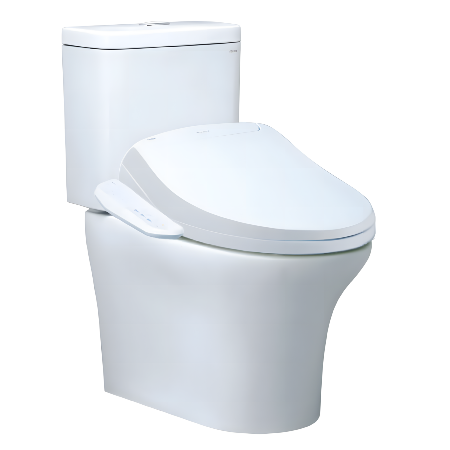 Bồn Cầu Điện Tử CAESAR CD1341/TAF400H 2 Khối