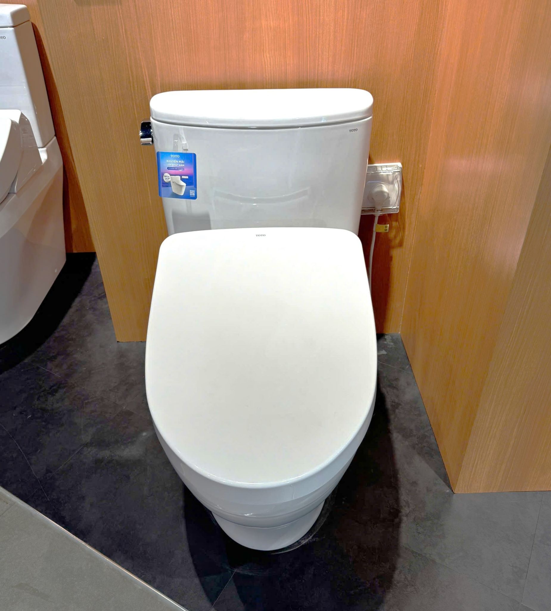 Bồn Cầu Điện Tử TOTO CS767CRW12 (CS767CW12) Nắp Washlet Giấu Dây
