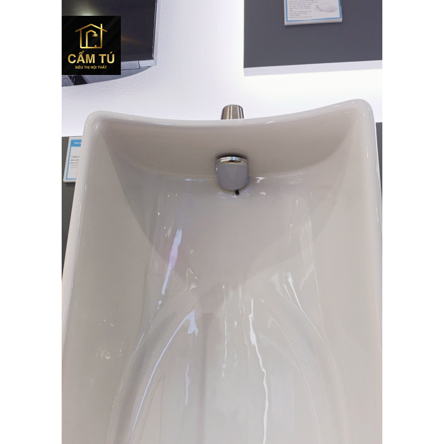 Bồn Tiểu Nam Inax AU-411V Treo Tường AquaCeramic