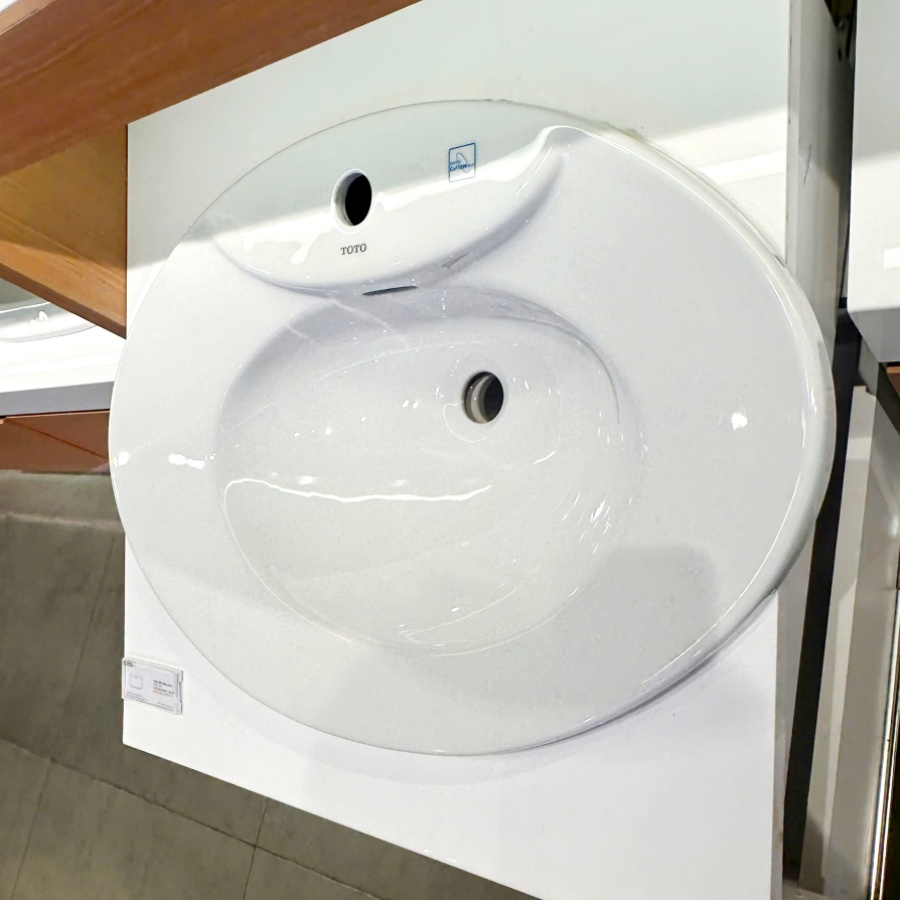 Chậu Rửa Lavabo TOTO L909C#XW Dương Vành