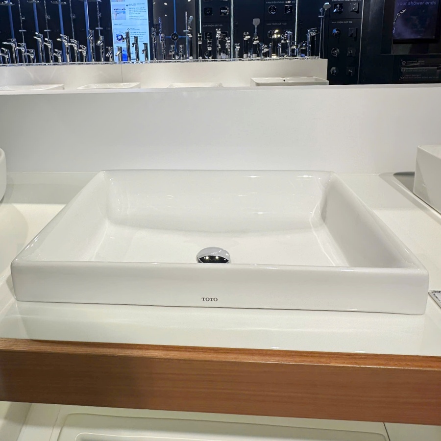 Chậu Lavabo TOTO LW574JW/F#W Đặt Bàn