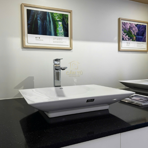 Chậu Rửa Lavabo Inax AL-S610V (ALS610V) Đặt Bàn AquaCeramic