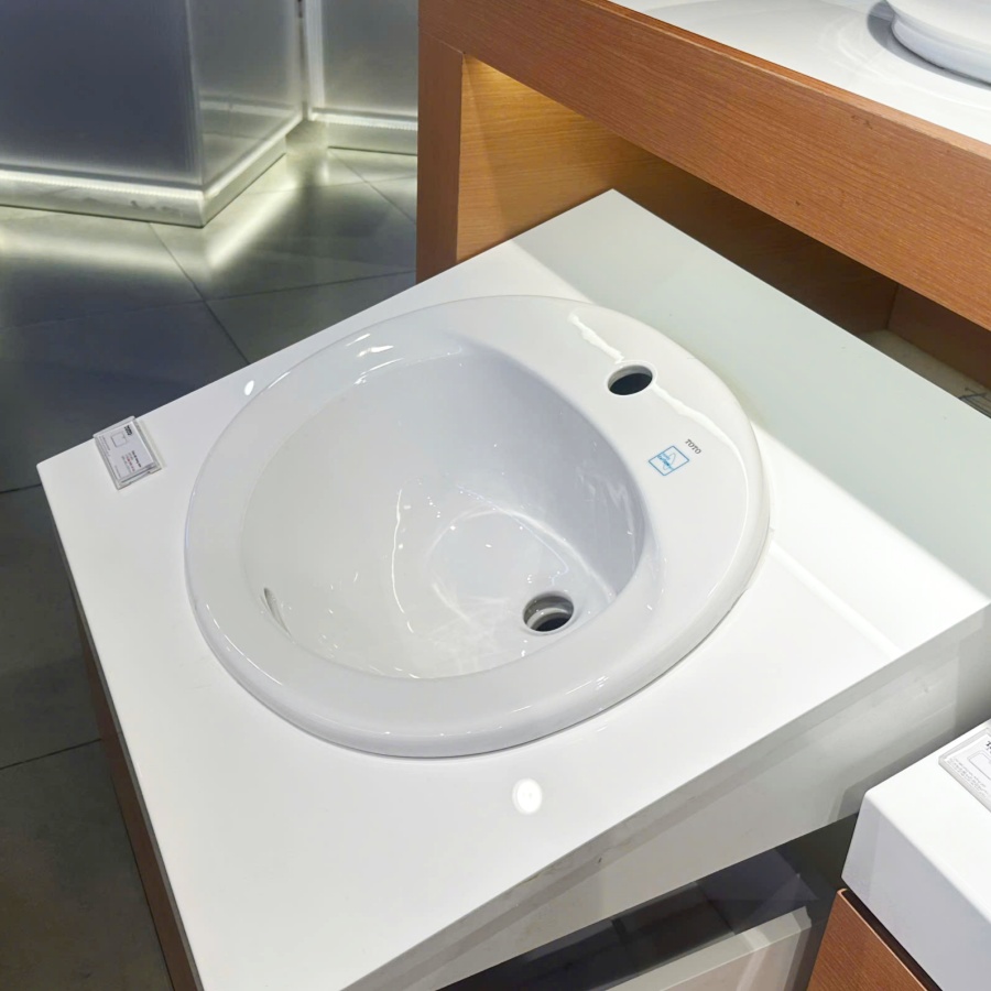Chậu Rửa Lavabo TOTO L501C#XW Dương Vành