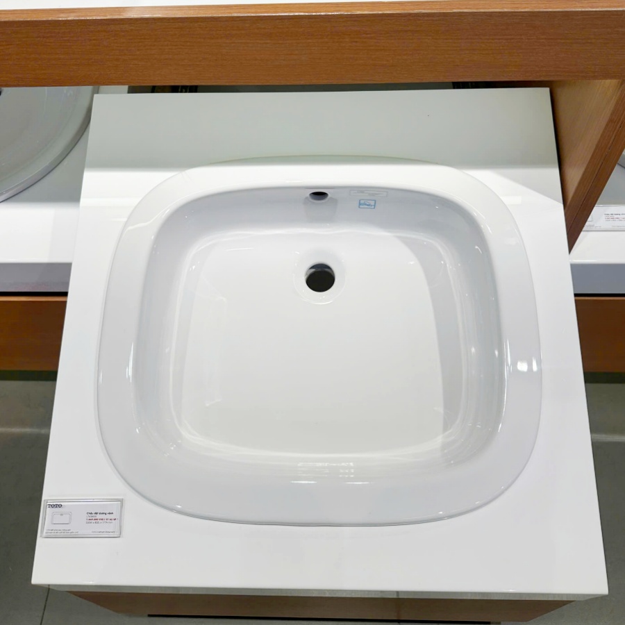 Chậu Rửa Mặt Lavabo TOTO L763#XW Dương Vành