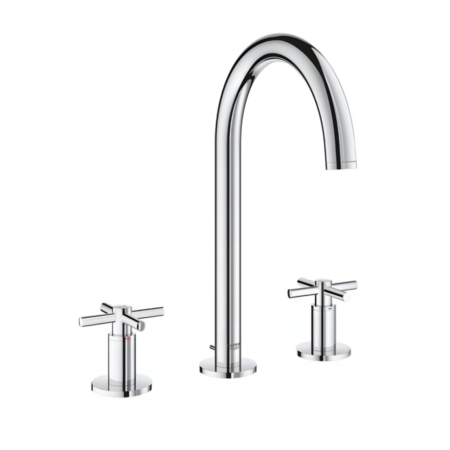 Vòi chậu nóng lạnh Atrio M-size 3 lỗ Grohe 20008003