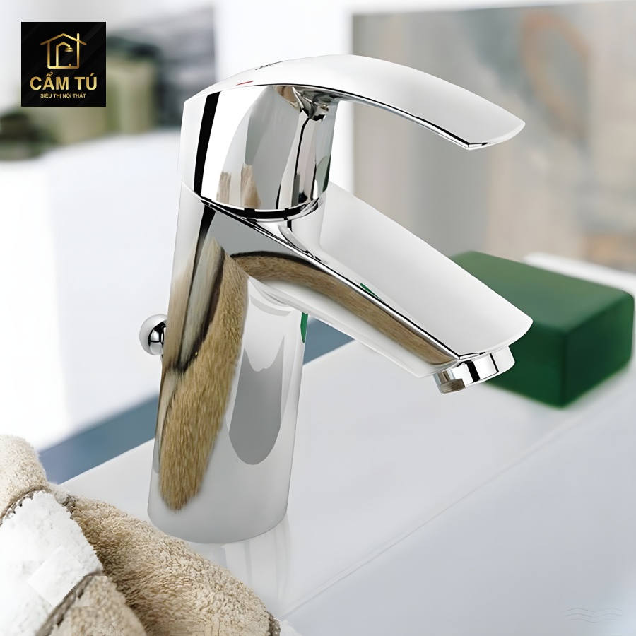 Vòi Chậu Grohe Eurosmart M-Size 23322001 Nóng Lạnh