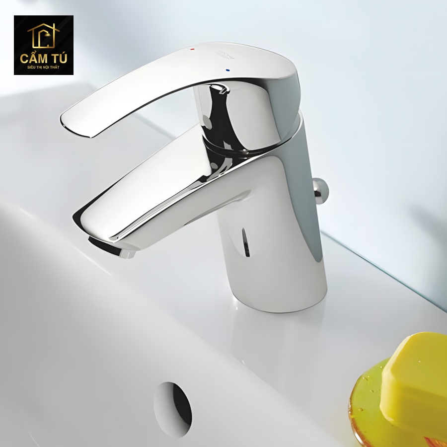 Vòi Chậu Grohe Eurosmart M-Size 23322001 Nóng Lạnh