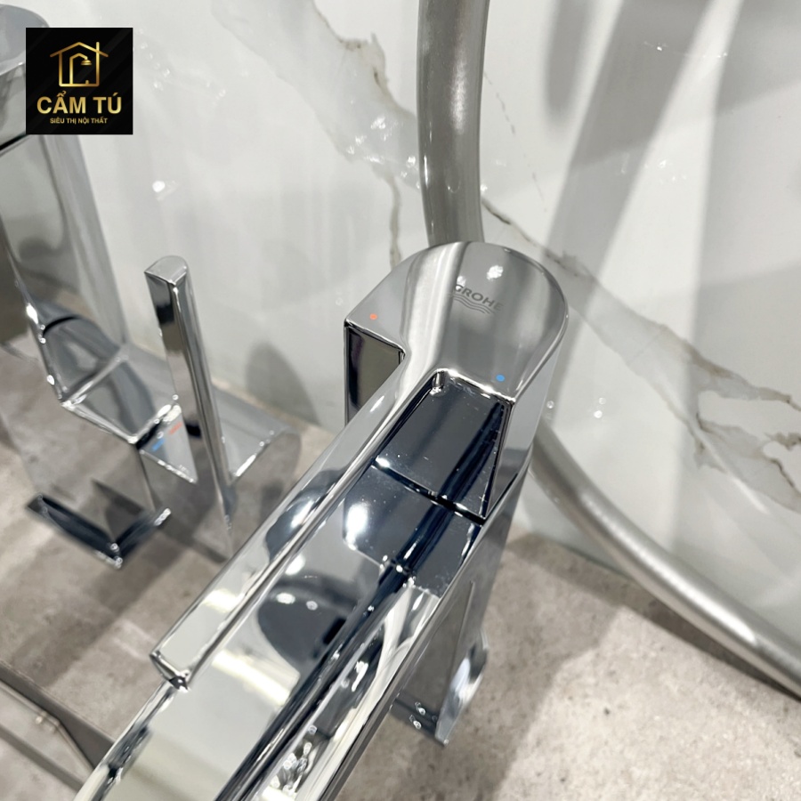 Vòi Chậu Grohe Plus S-Size 32612003 Nóng Lạnh