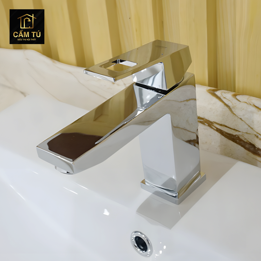Vòi Lavabo Nóng Lạnh Grohe 23445000 Eurocube M-Size