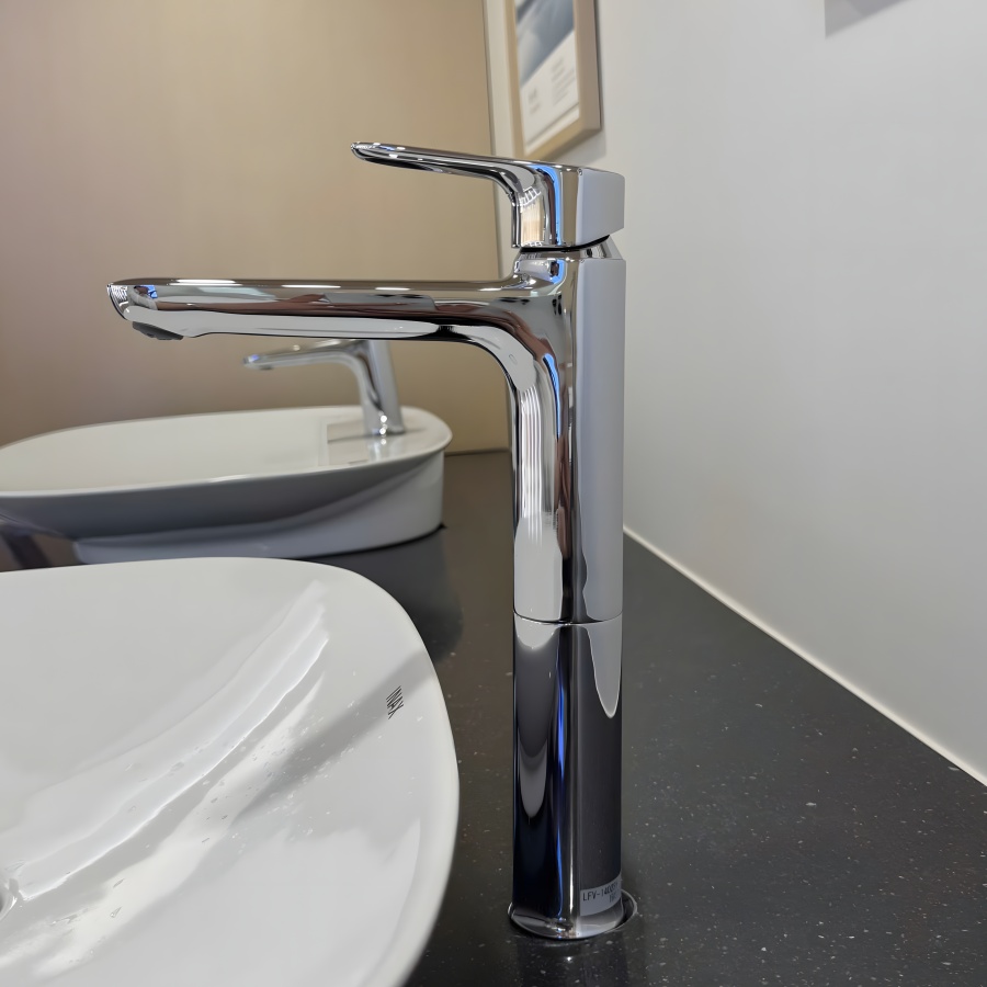 Vòi Lavabo Nóng Lạnh Inax LFV-1402SH Thân Cao