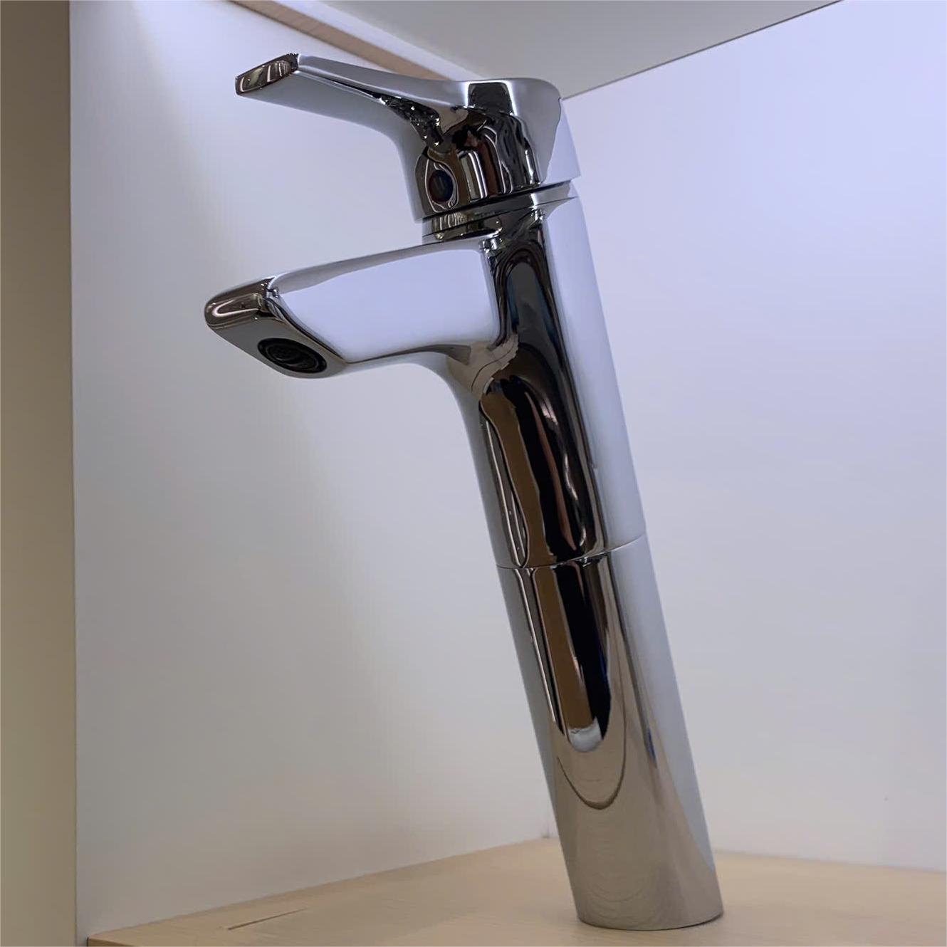 Vòi Lavabo Nóng Lạnh Inax LFV-6012SH Cao Cổ