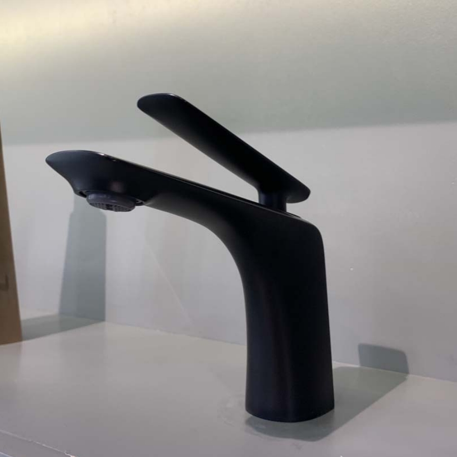 Vòi Lavabo Nóng Lạnh Viglacera P.51.326 Platinum Màu Đen