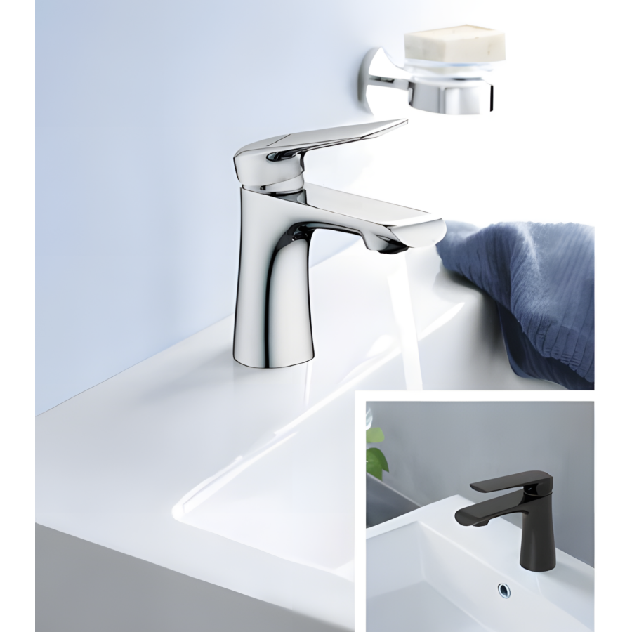 Vòi Lavabo Nóng Lạnh Viglacera P.51.351 Platinum