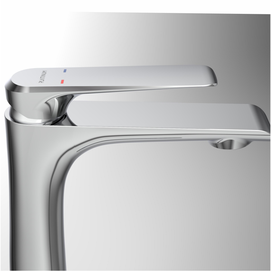 Vòi Lavabo Nóng Lạnh Viglacera P.52.351 Platinum Thân Cao