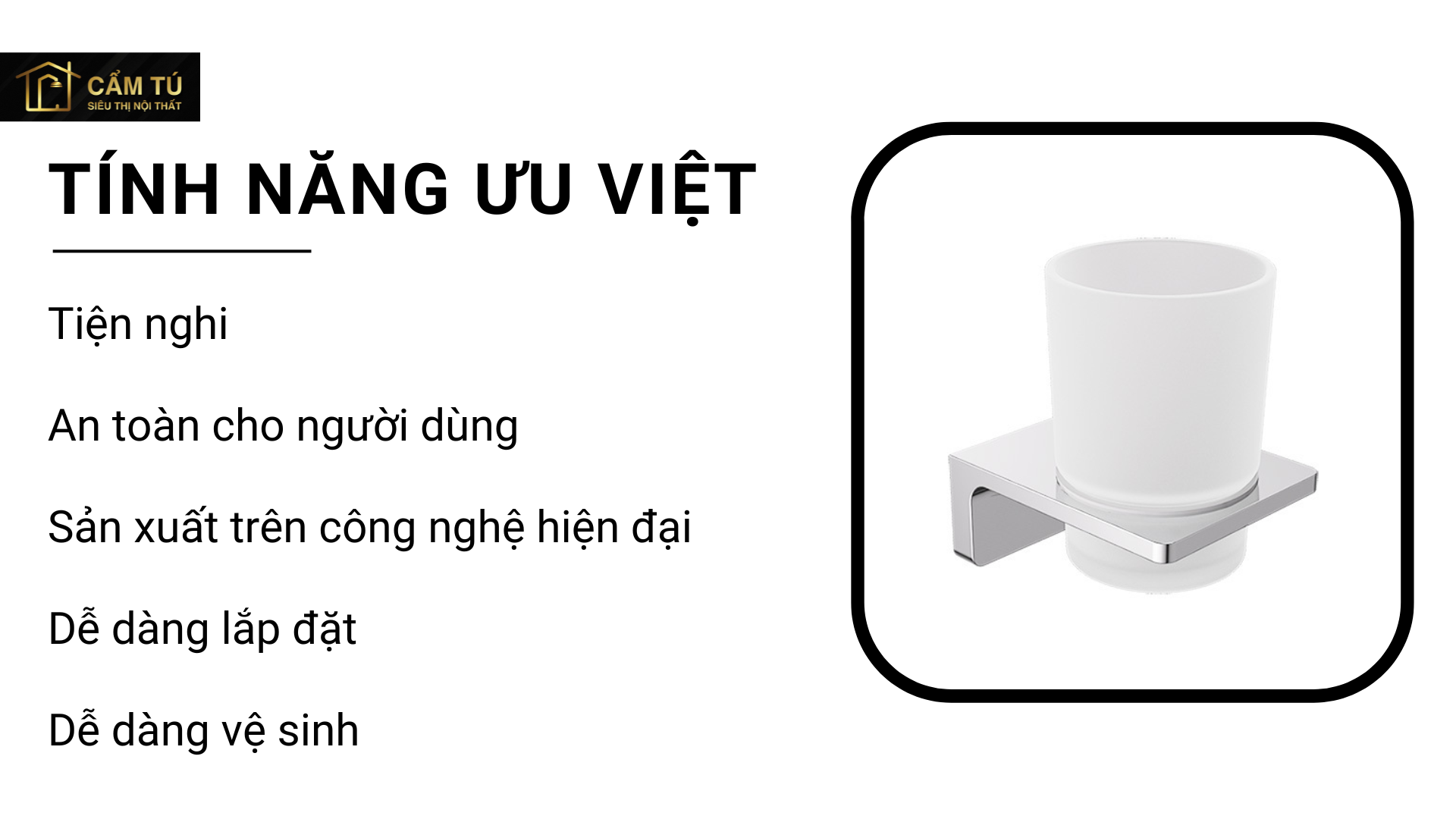 Phụ kiện đựng ly ACACIA EVOLUTION American Standard K-1348