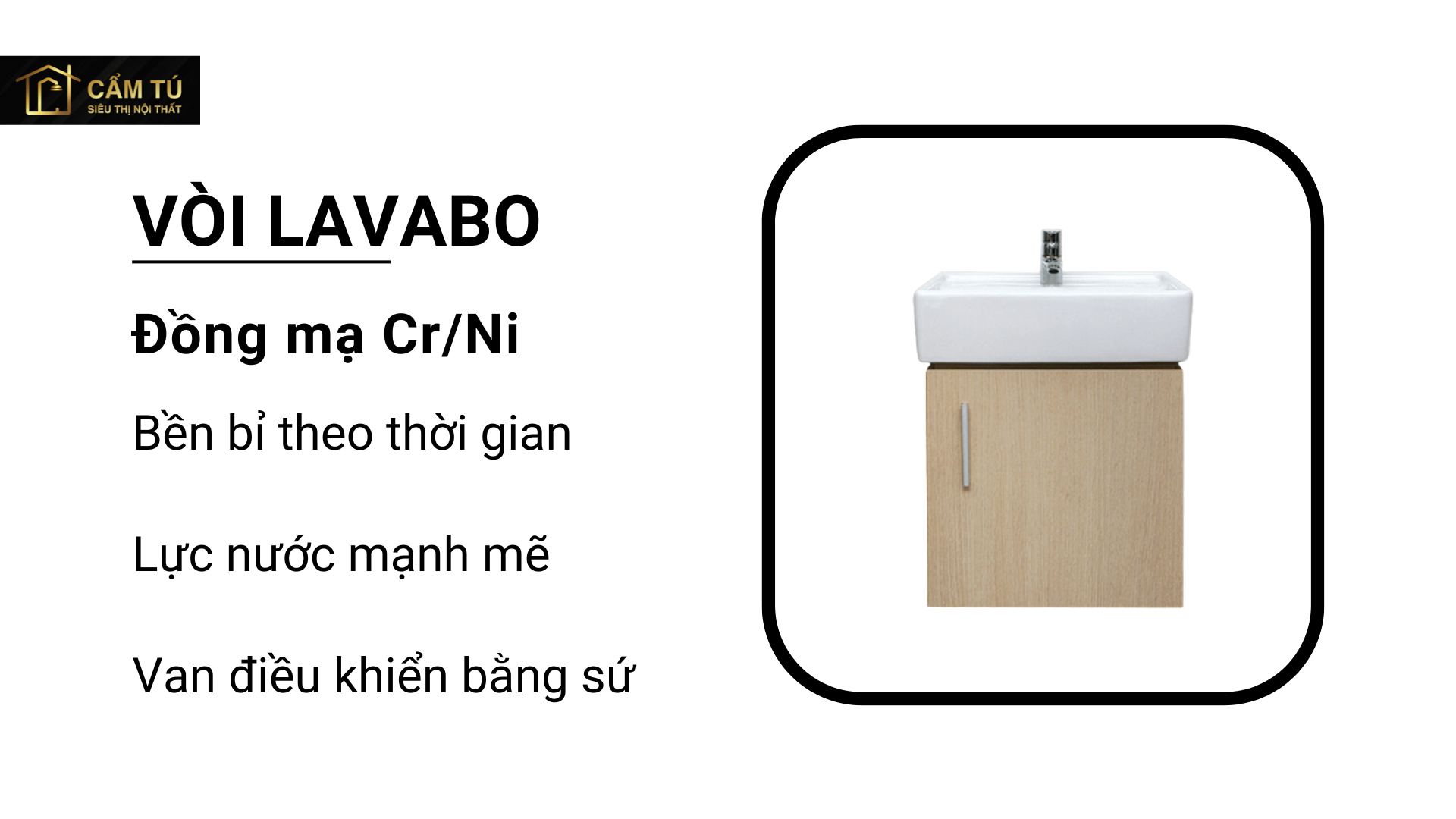 Tủ lavabo RUBIK INAX CB0504-4IF-B