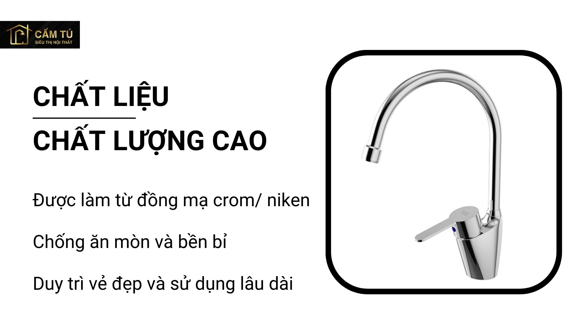 Vòi Bếp American Standard WF-5623 Seva Nóng Lạnh