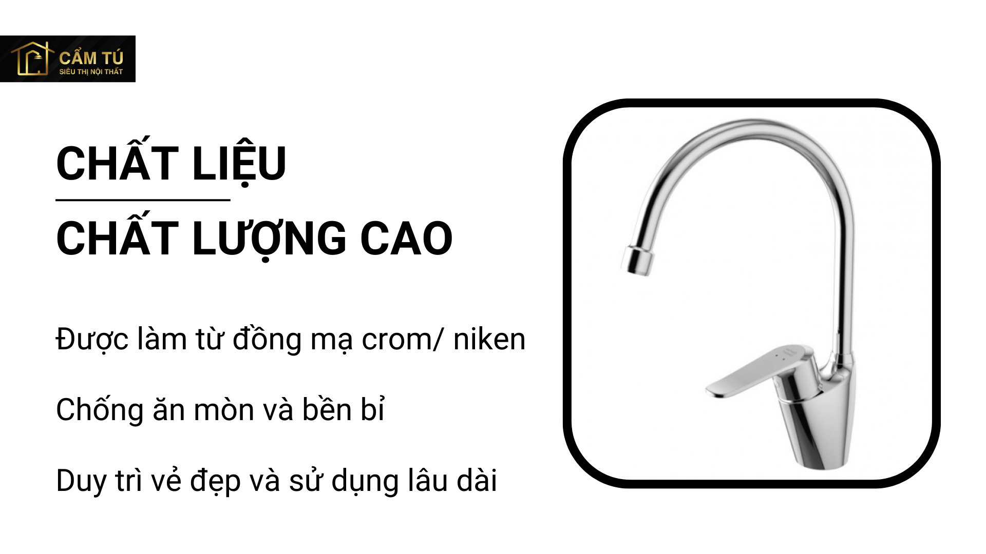 Vòi Bếp American Standard WF-5624 Neo modern Nóng Lạnh