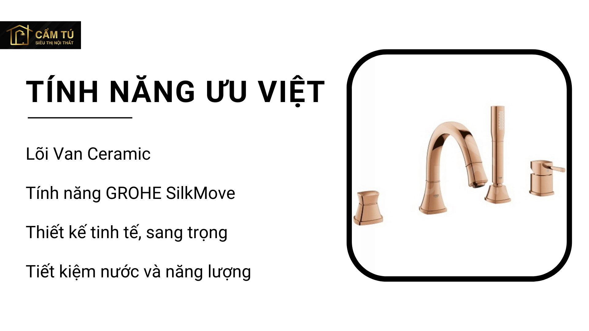 Vòi bồn tắm Grohe 19936DA0