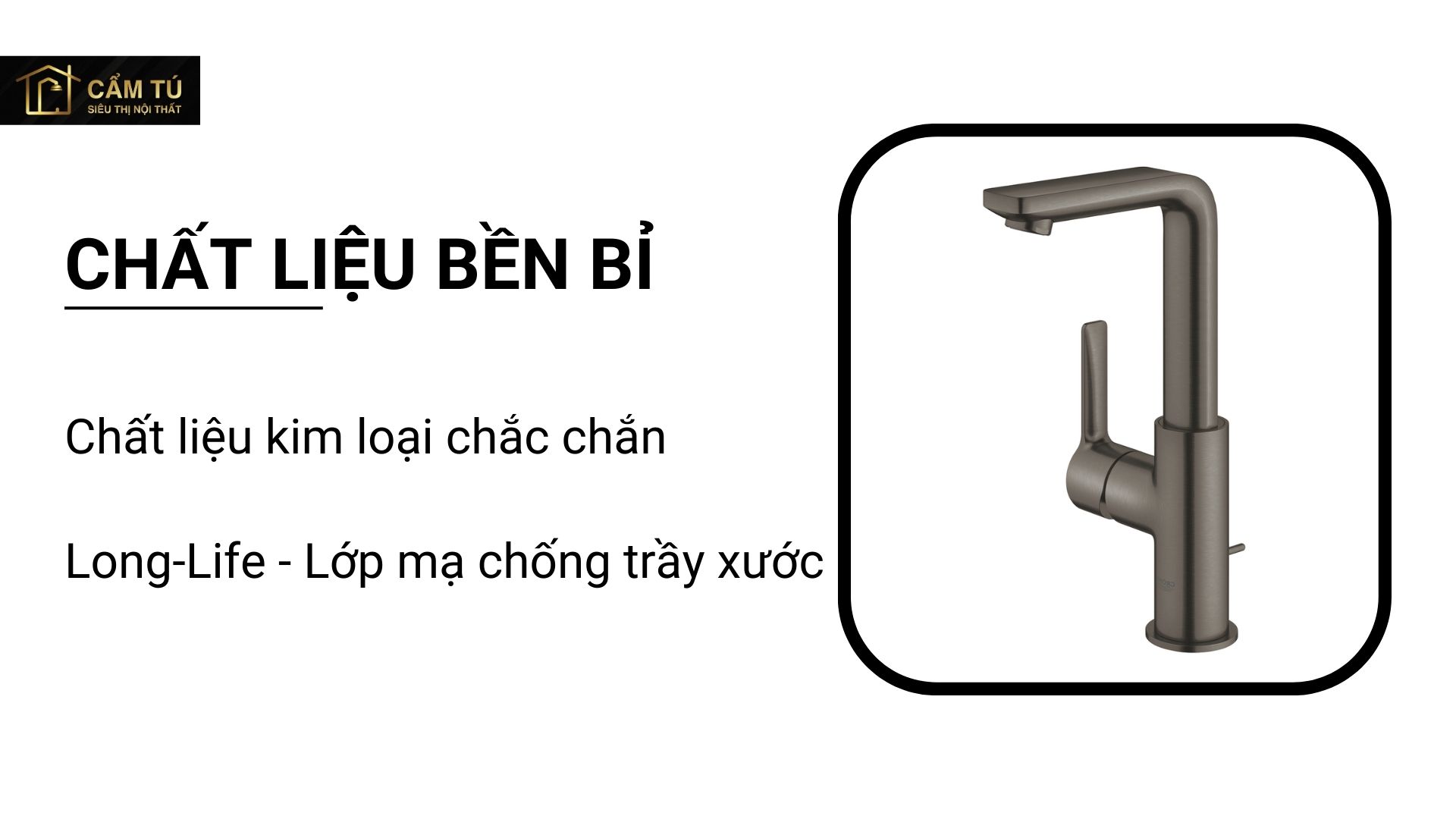 Vòi chậu Lineare Grohe 23296AL1