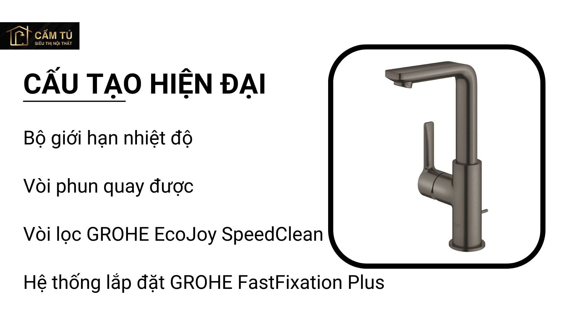 Vòi chậu Lineare Grohe 23296AL1