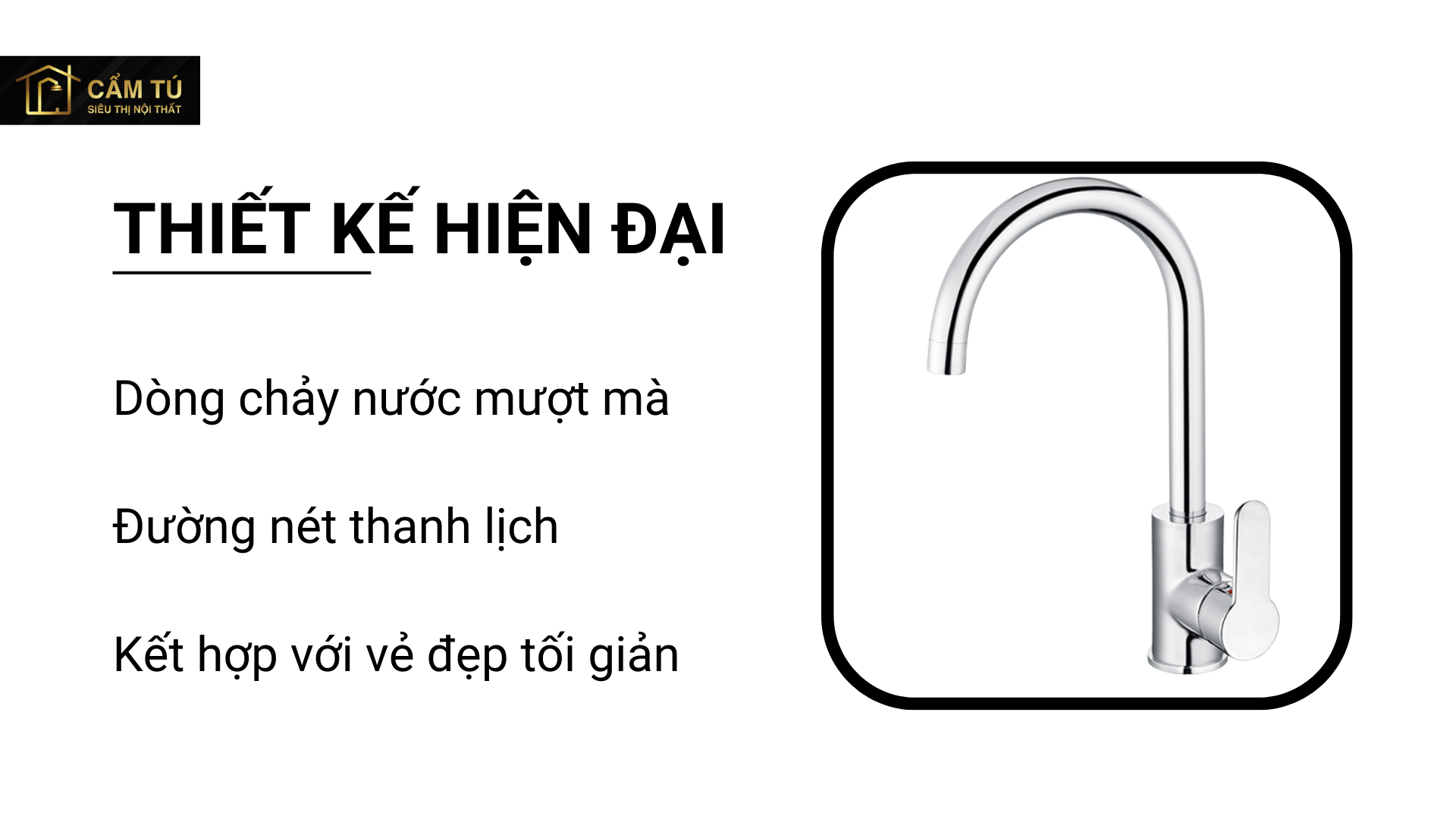 Vòi Rửa Chén Caesar K415C Nóng Lạnh