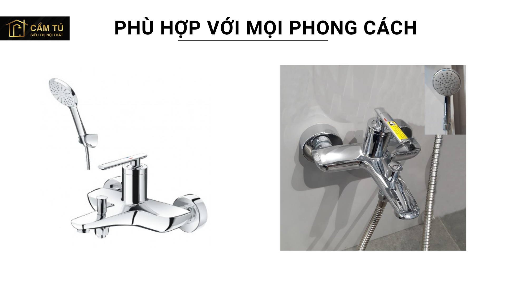 Vòi Sen Tắm Inax BFV-4103S Nóng Lạnh