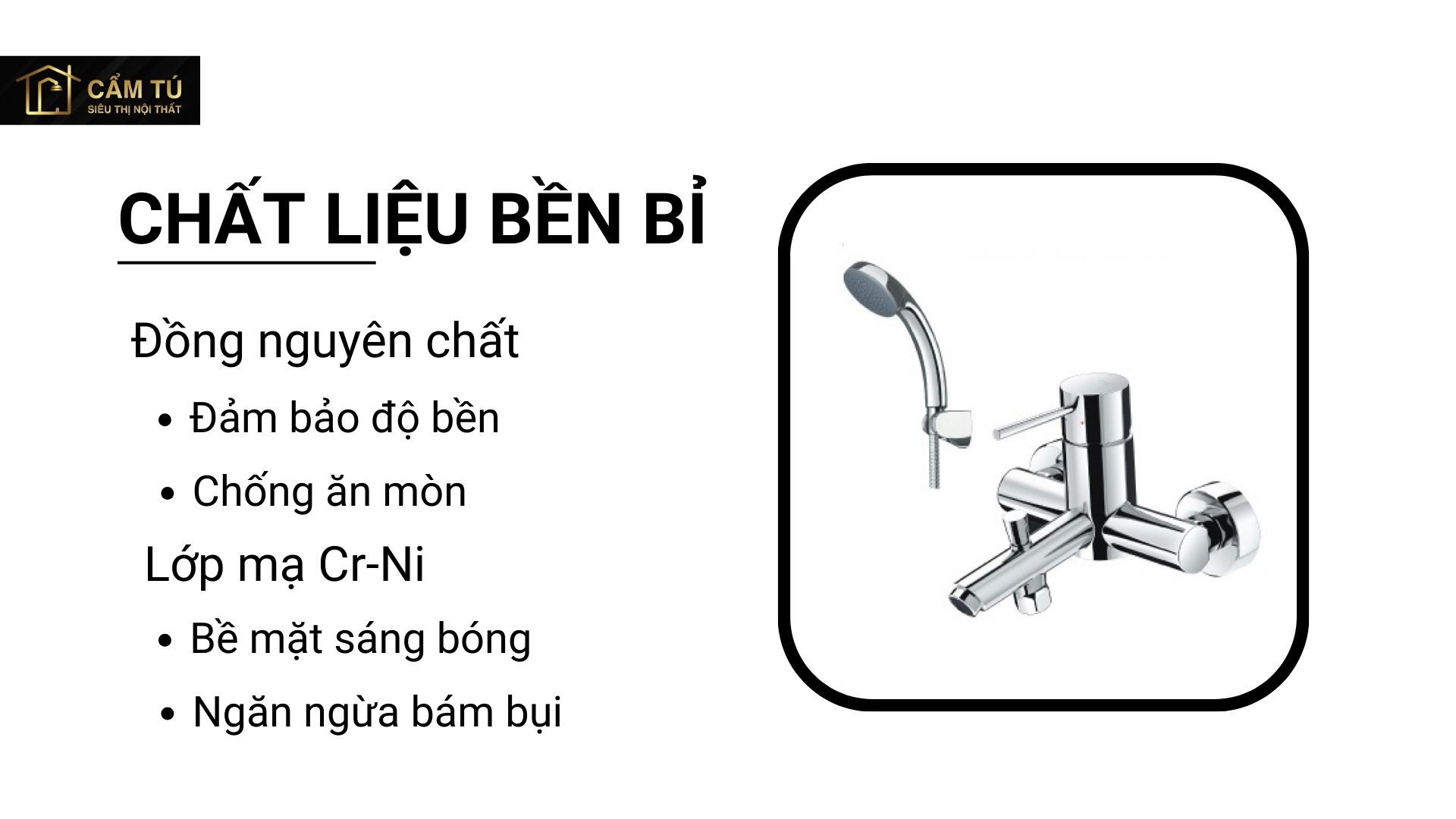 Vòi Sen Tắm Inax BFV-8000S-5C Nóng Lạnh