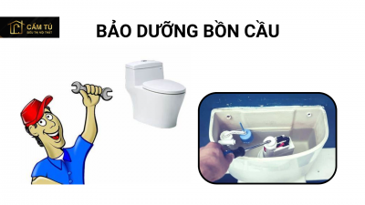 Bảo dưỡng bồn cầu