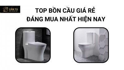 Top Bồn cầu giá rẻ đáng mua nhất hiện nay