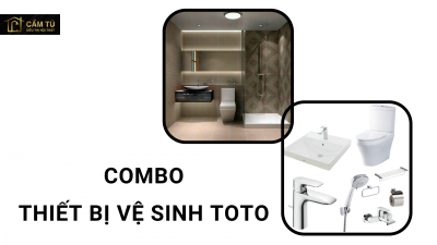 Combo thiết bị vệ sinh TOTO chất lượng, được ưu chuộng 2023