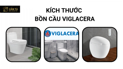 Kích thước bồn cầu viglacera