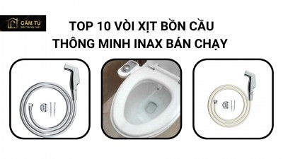Top 10 Vòi xịt bồn cầu thông minh INAX bán chạy nhất hiện nay