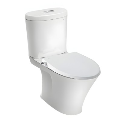 Bồn Cầu Hai Khối Inax AC-700A/CW-S15VN Nắp Rửa Cơ