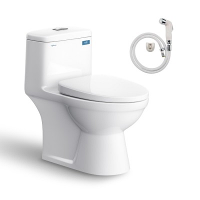 Bồn Cầu Một Khối Viglacera BL5 Nắp Êm Xả Thẳng