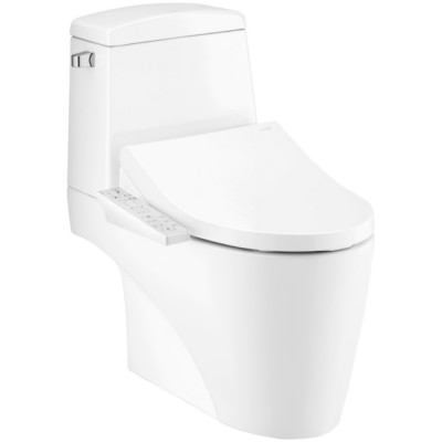 Bồn Cầu Hai Khối COTTO C13527(CV3) Dòng Riviera Nắp Điện Tử