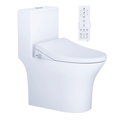 Bồn Cầu Một Khối Caesar C1391F/TAF512H Nắp Điện Tử