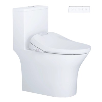 Bồn Cầu Một Khối Caesar C1391F/TAF610H Nắp Điện Tử