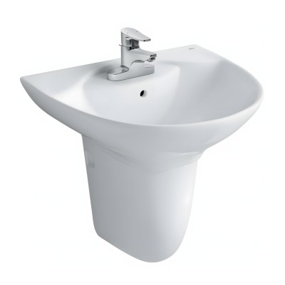 Lavabo Treo Tường Inax L-288V/L-288VC Chân Ngắn