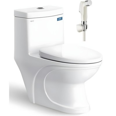 Bồn Cầu Viglacera V39 Nắp Êm V37 + Vòi Xịt VG826