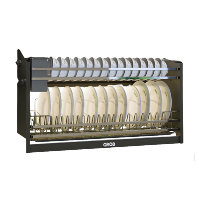 Giá Bát Nâng Hạ Điện Inox Sus304 GROB GP1-90BD (900mm)