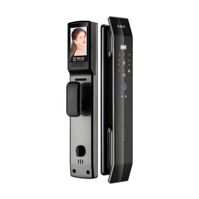 Khóa điện tử Hubert Cửa Gỗ HB CG25F Black