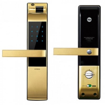 Khóa Điện Tử Yale YDM4109+ Gold Vân Tay Thông Minh