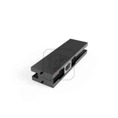 Kẹp kính dưới HeleH 01 mạ đồng đen American