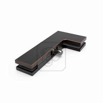 Kẹp kính góc L HeleH 04 mạ đồng đen American